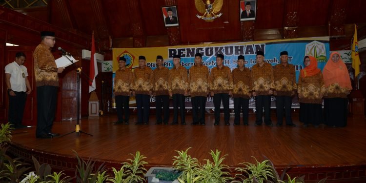 Plt Gubernur Kukuhkan Pengurus PWRI