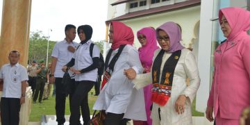 Iriana Jokowi Beserta Rombongan Tiba di Aceh