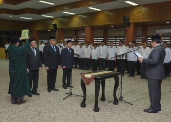 Sekda Aceh Lantik 3 Pejabat Eselon II