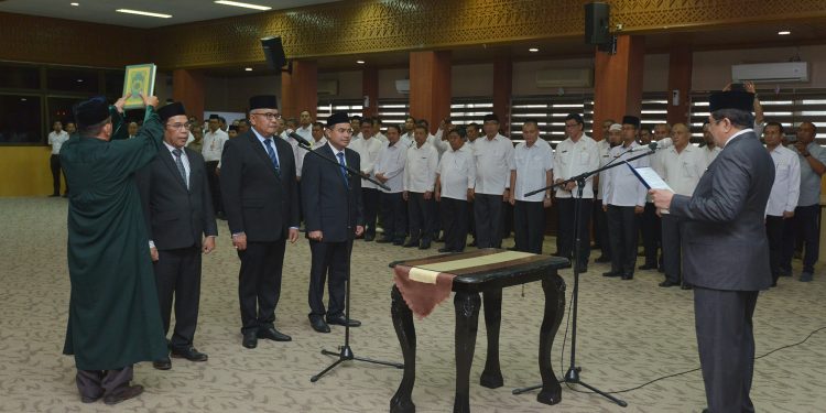 Sekda Aceh Lantik 3 Pejabat Eselon II