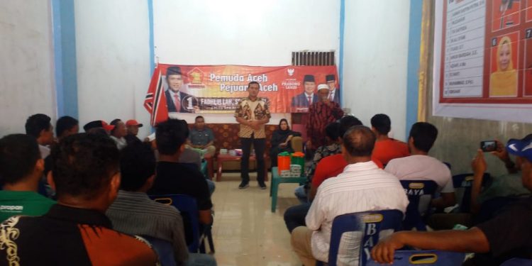 Fadhlullah Gelar Sosialisasi Pilar Kebangsaan bersama Warga Pidie