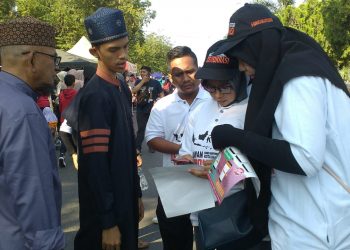 KIP Banda Aceh Terjunkan Relawan Demokrasi di CFD