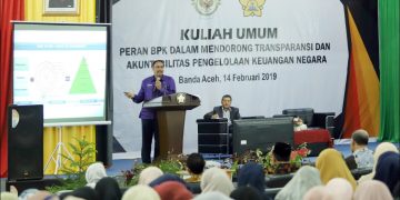 Wakil Ketua BPK RI Kuliah Umum di Unsyiah
