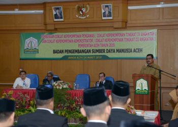 Kamaruddin Andalah Buka Diklat Kepemimpinan Tingkat III dan IV