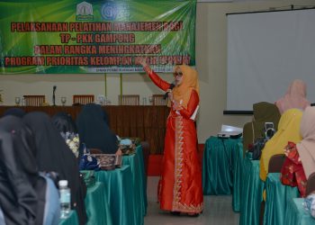 Dyah Erti Motivasi Kader PKK Gampong se-Aceh Tamiang
