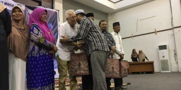 K100 mosa (keluarga alumni sman modal bangsa) Berbagi Takjil dan Buka Puasa Bersama sekaligus mengukuhkan alumni angkatan 23