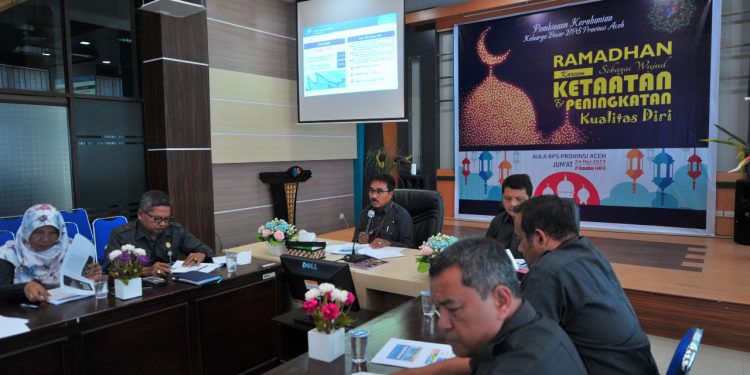 BPS Aceh Rilis Berita Inflasi Mei 2019