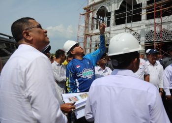 Pembangunan Gedung mtq Pidie Masih 55 persen.