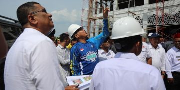 Pembangunan Gedung mtq Pidie Masih 55 persen.