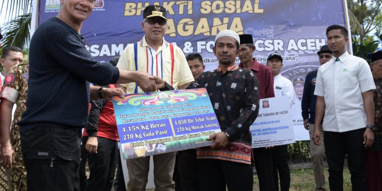 Pemerintah Aceh Gelar Bakti Sosial di Desa Terpencil di Aceh Jaya