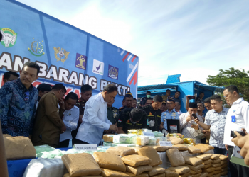 BNN Musnahkan 52 Kg Sabu, 22 Ribu Butir Ektasi dan 300 Kg Ganja di Banda Aceh