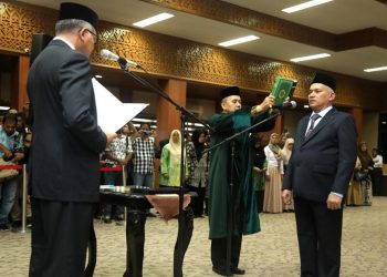 Taqwallah dilantik Sebagai Sekda Aceh