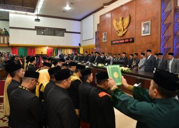 81 Anggota DPR Aceh Terpilih Dilantik