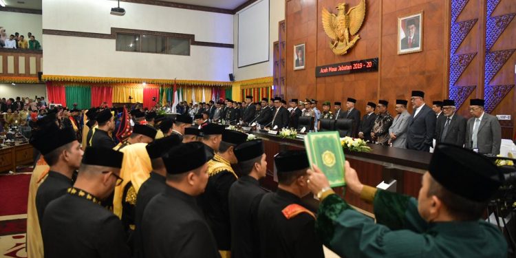 81 Anggota DPR Aceh Terpilih Dilantik