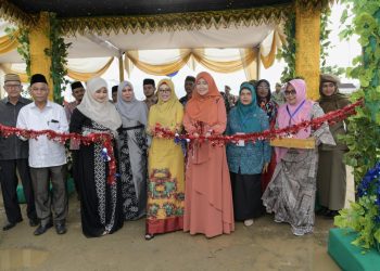 Dyah Erti Idawati, Resmikan Pameran MTQ Aceh ke XXXIV Pidie
