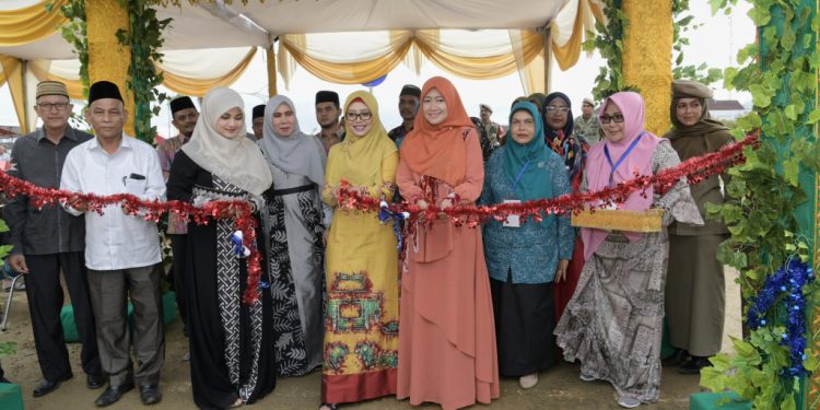 Dyah Erti Idawati, Resmikan Pameran MTQ Aceh ke XXXIV Pidie