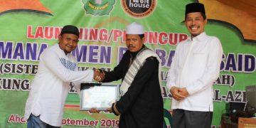 Kadis Dayah Launching Aplikasi SAID