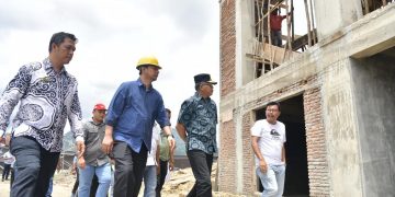 Plt Gubernur Tinjau Proyek Otsus di Aceh Tengah dan Bener Meriah