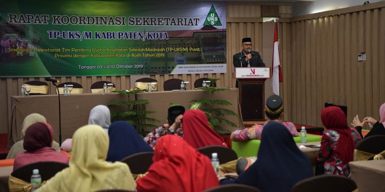 Kadis Pendidikan Buka Rakor Usaha Kesehatan Sekolah
