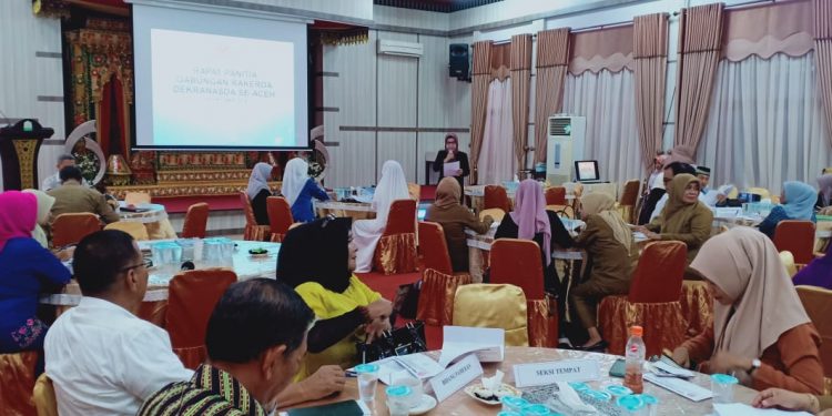 Dekranasda Aceh Gelar Rapat Persiapan Rakerda