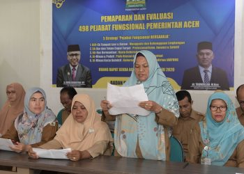 Pemerintah Aceh Evaluasi Kinerja Pejabat Fungsional