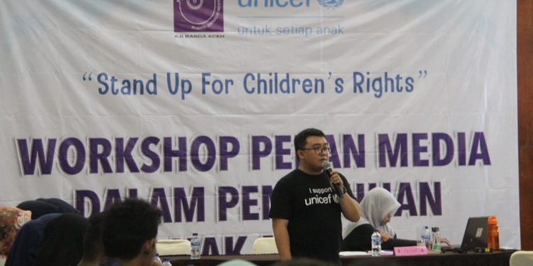 25 Jurnalis Aceh Dilatih Peliputan Isu Anak