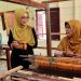 Dekranasda Apresiasi  BI Kembangkan Kerajin Tenun Aceh