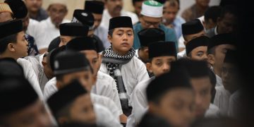 Ratusan Santri Takziah untuk Ibu Mertua Plt. Gubernur Aceh