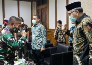 Plt Gubernur Aceh Sambut Pangdam IM Baru
