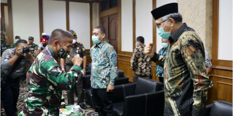 Plt Gubernur Aceh Sambut Pangdam IM Baru