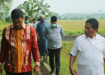 Sekda Aceh Pantau Tindak Lanjut Swakelola Mukim Lubuk