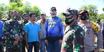 Plt Gubernur Tinjau Lokasi Pembukaan Lahan Tanam Jagung di Aceh Besar