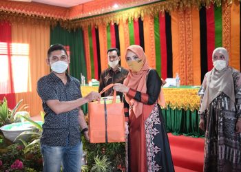 Dyah Erti Serahkan Bantuan Usaha Ekonomi Produktif Untuk Pengrajin