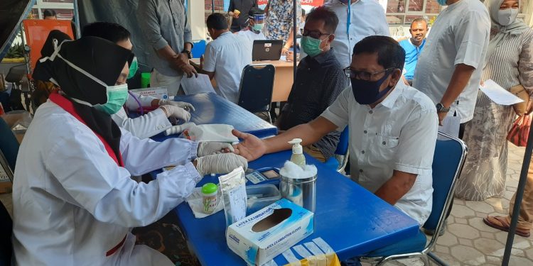 ASN Dinsos Aceh Gelar Aksi Donor Darah Massal Tahap II