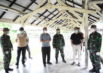 Bersihkan Gedung RSUDZA Lama, Kodam IM Terjunkan 1 SSK