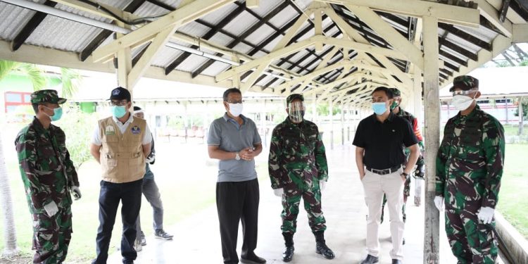 Bersihkan Gedung RSUDZA Lama, Kodam IM Terjunkan 1 SSK