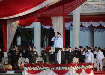 Plt Gubernur Aceh jadi Inspektur  Upacara HUT RI ke-75