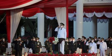 Plt Gubernur Aceh jadi Inspektur  Upacara HUT RI ke-75
