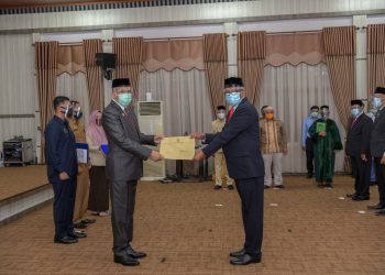 Plt. Gubernur Aceh Lantik Manajemen Baru BPKS Sabang