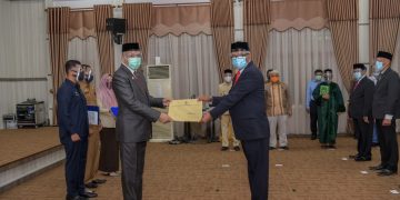 Plt. Gubernur Aceh Lantik Manajemen Baru BPKS Sabang