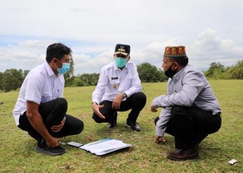 Plt Gubernur Aceh Tinjau Lokasi Main Stadium PON 2024