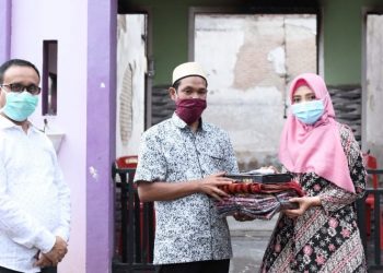 Wakil Ketua PKK Kunjungi Korban Kebakaran di Geuceu