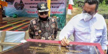 Pemerintah Aceh Percepat Pembangunan Gampong Sikundo