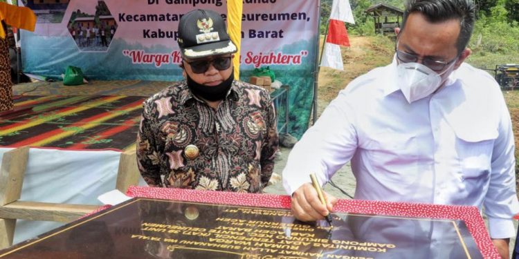 Pemerintah Aceh Percepat Pembangunan Gampong Sikundo