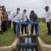 Asisten II Resmikan Uji Coba Fungsional Irigasi Lhok Guci