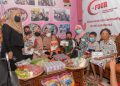 Dyah Kunjungi Rumah Singgah C-Four dan BFLF
