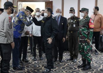 Gubernur dan Forkopimda Antar Kepulangan Mendagri