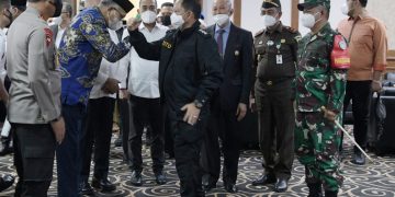 Gubernur dan Forkopimda Antar Kepulangan Mendagri
