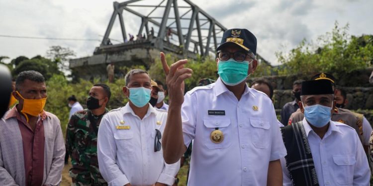 Gubernur Pastikan Pembangunan Jembatan Panca Aceh Besar Dilanjutkan
