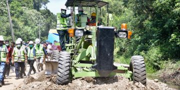 Gubernur Nova Gound Breaking Peningkatan Jalan Aceh Selatan dan Singkil